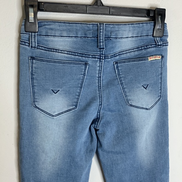 Hudson girls lightwash skinny jeggings jeans 14 - Picture 3 of 5